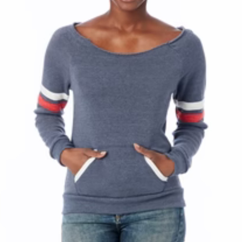 ALTERNATIVE EARTH OFF SHOULDER Volkswagen “V-Dub” sweatshirt